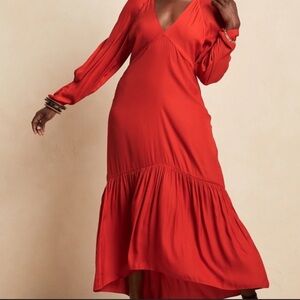Banana Republic Maxi Soft Silk Blend Spring / Summer Stunner!